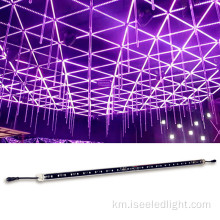 ដំណាក់កាល 3D RGB LEDB LED LED DMX ស្រូបយកពន្លឺបំពង់